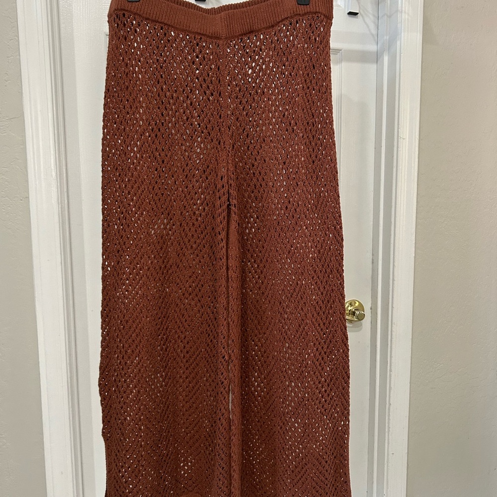 Wild Fable Brown Wide Leg Jumpsuit